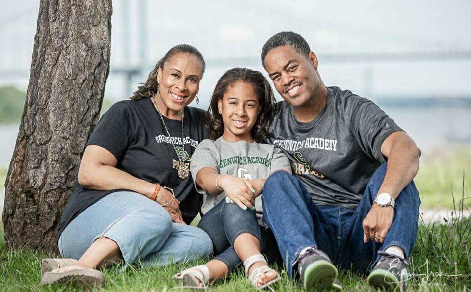 Rachel and Hosea Givan with daughter Rebekah